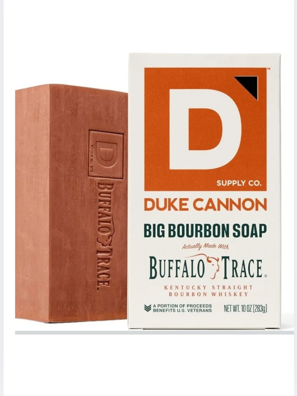 $6 Add-On When Bundled with $9 Duke Cannon Big Bourbon Soap Buffalo Trace 10 oz